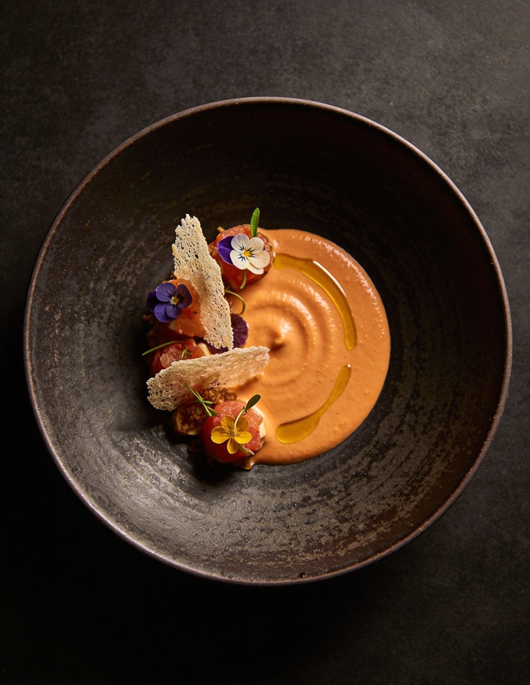 Plato del menú Terra Olea
